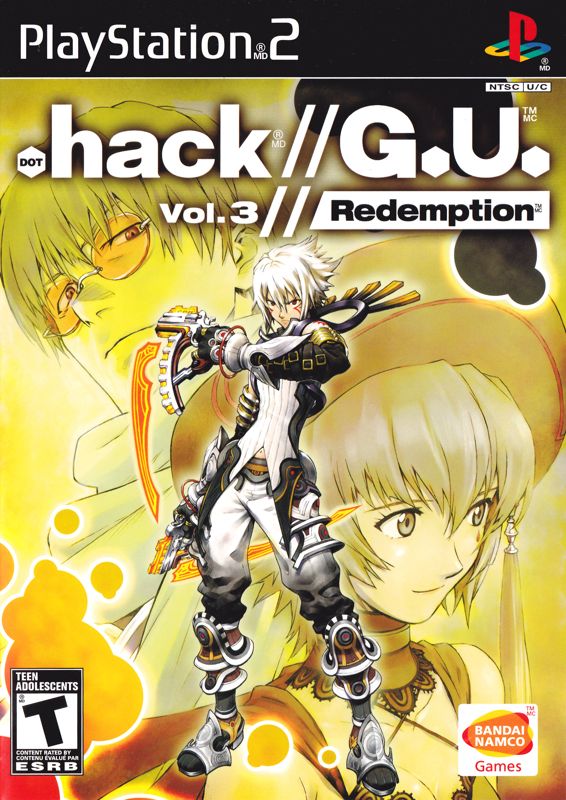 Front Cover for .hack//G.U. Vol. 3//Redemption (PlayStation 2)