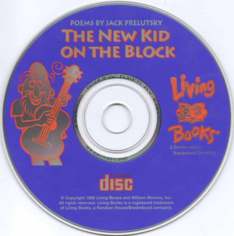 Media for The New Kid on the Block (Macintosh and Windows 3.x) (Hybrid Windows/Macintosh re-release)