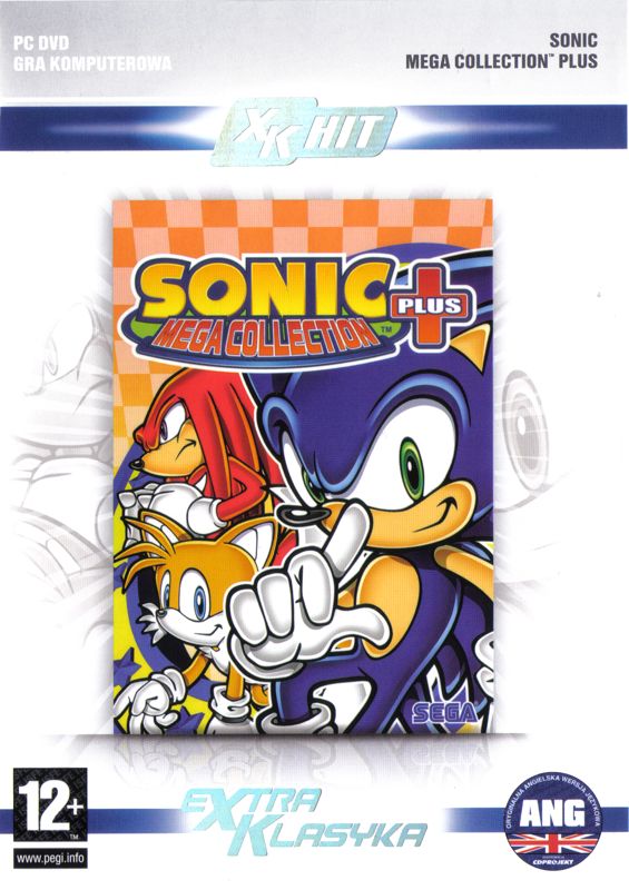 Front Cover for Sonic Mega Collection Plus (Windows) (XK Hit release)