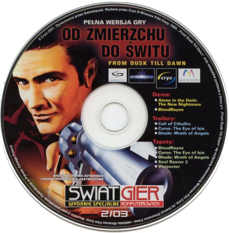 Media for From Dusk Till Dawn (Windows) (Świat Gier Komputerowych Wydanie Specjalne 2/2003 covermount release)