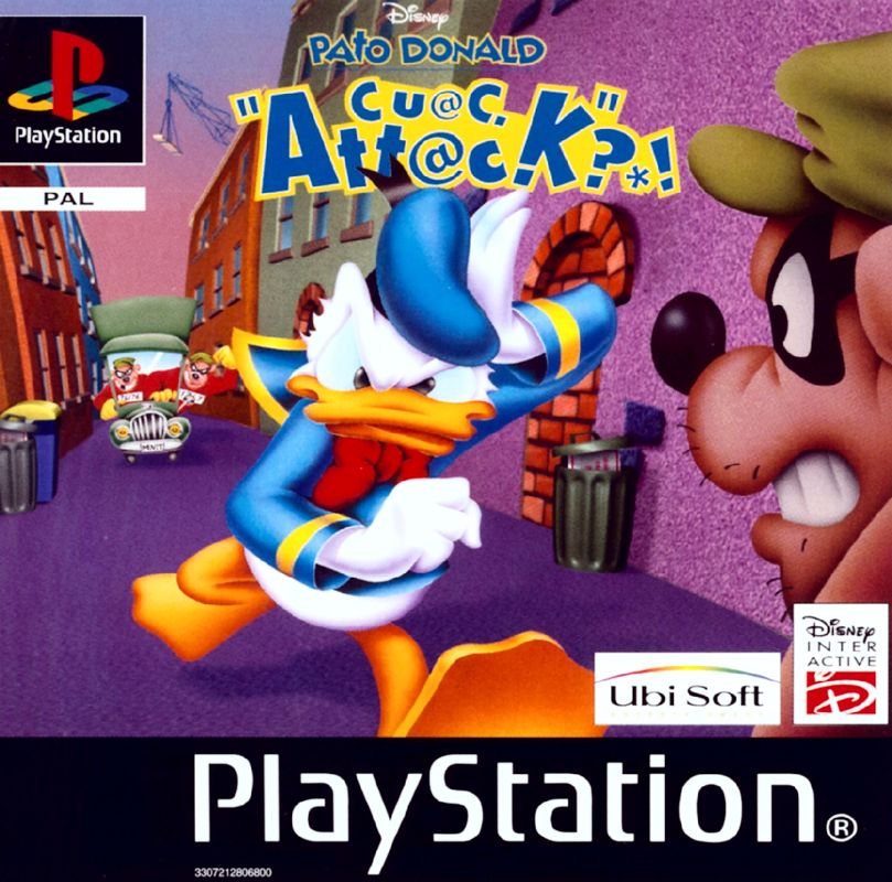 Front Cover for Disney's Donald Duck: Goin' Quackers (PlayStation)