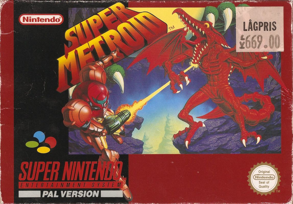 Front Cover for Super Metroid (SNES)