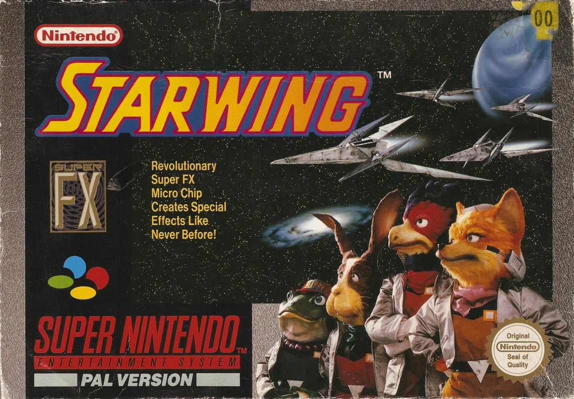 Front Cover for Star Fox (SNES)