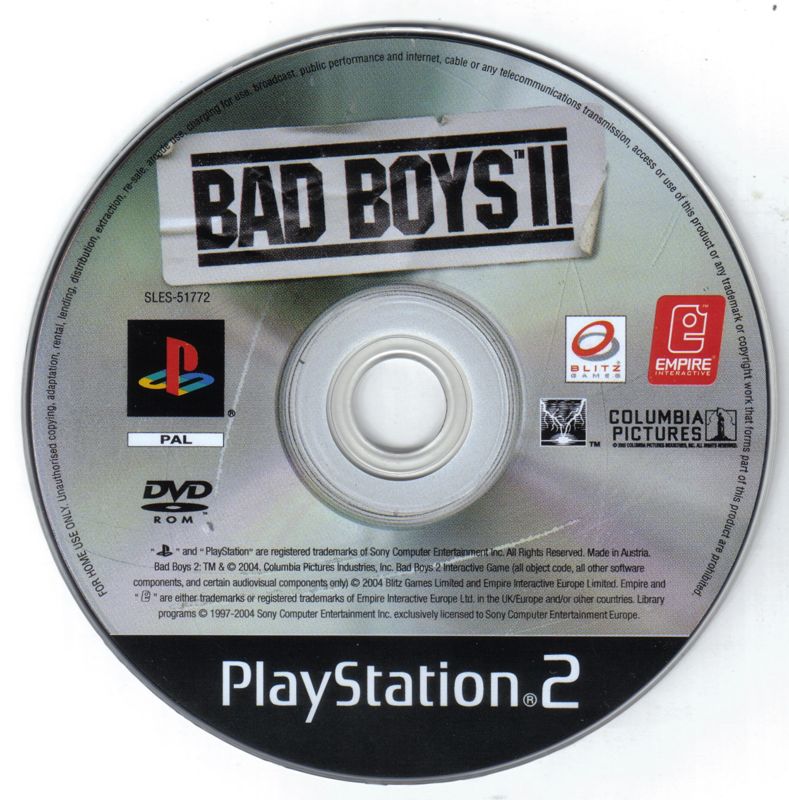 Media for Bad Boys: Miami Takedown (PlayStation 2)