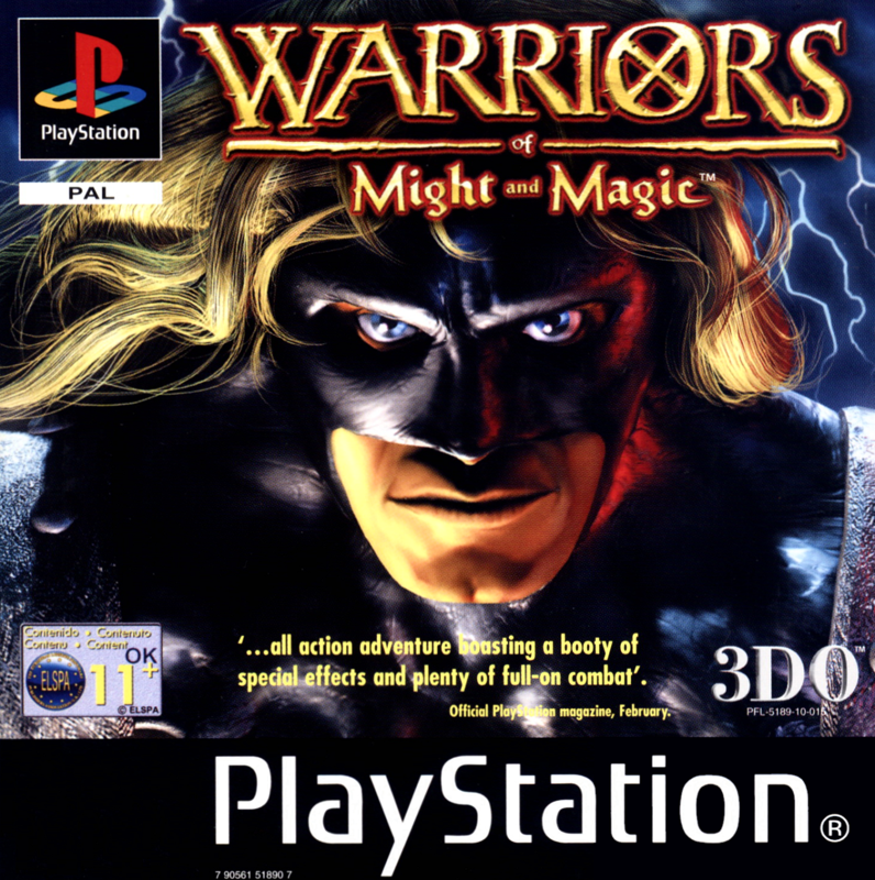 Front Cover for Warriors of Might and Magic (PlayStation)
