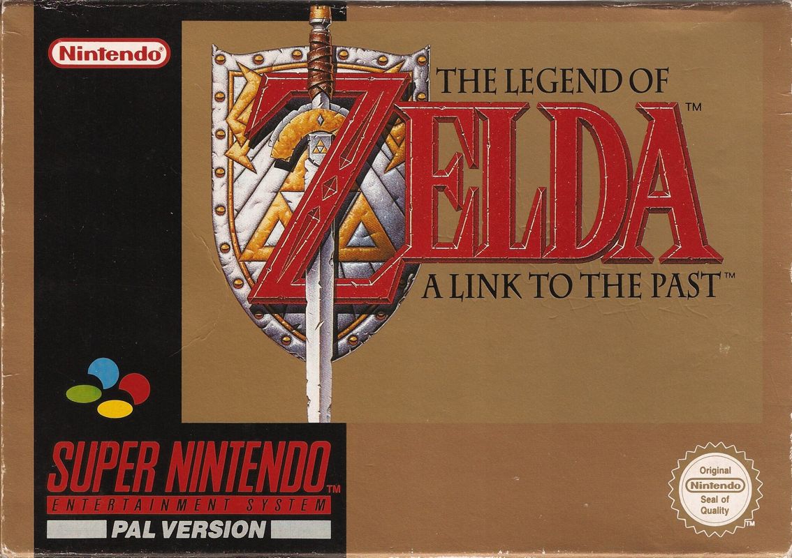 Front Cover for The Legend of Zelda: A Link to the Past (SNES)