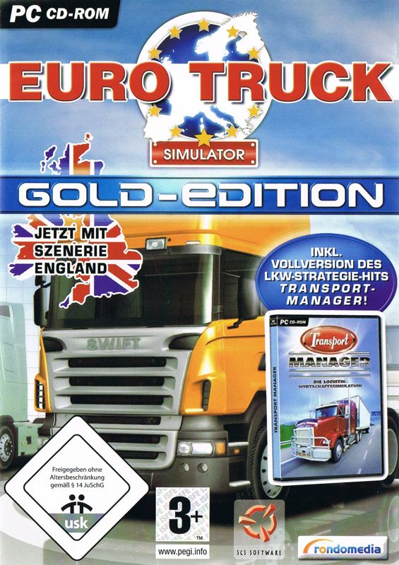 Front Cover for Euro Truck Simulator: Gold Edition (Windows)