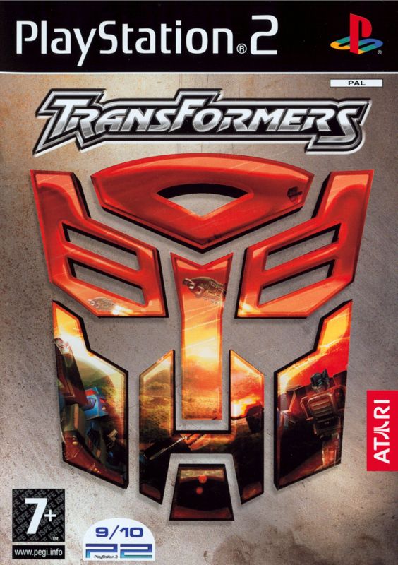 transformers ps2 cover