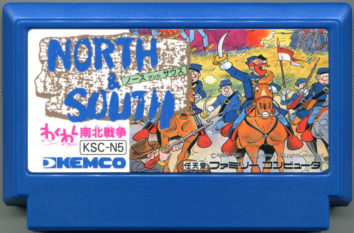 Media for North & South (NES): Front