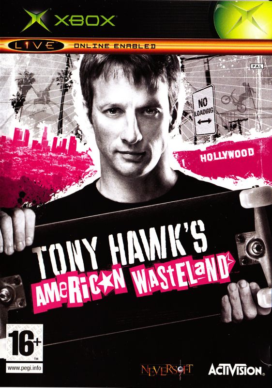 Front Cover for Tony Hawk's American Wasteland (Xbox)