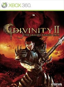 Front Cover for Divinity II: The Dragon Knight Saga (Xbox 360) (Games on Demand release)