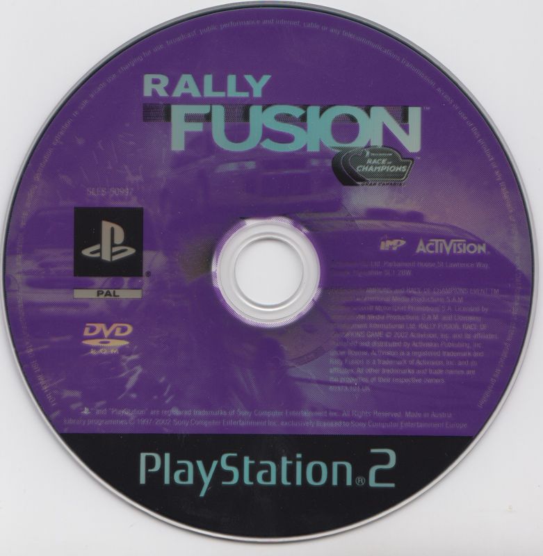 Media for Rally Fusion: Race of Champions (PlayStation 2)