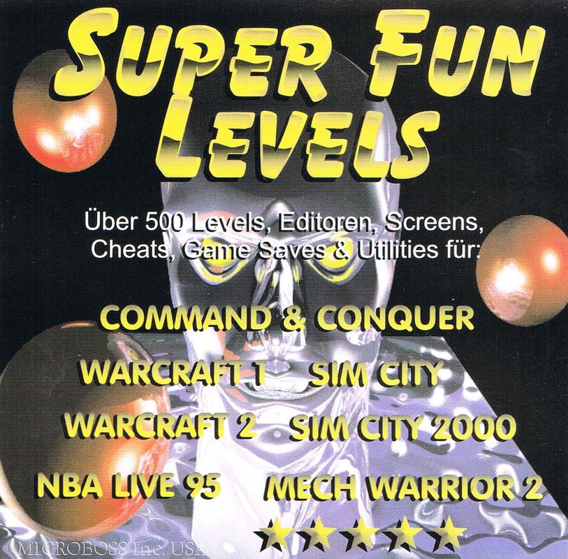 Front Cover for Super Fun Levels (Windows)