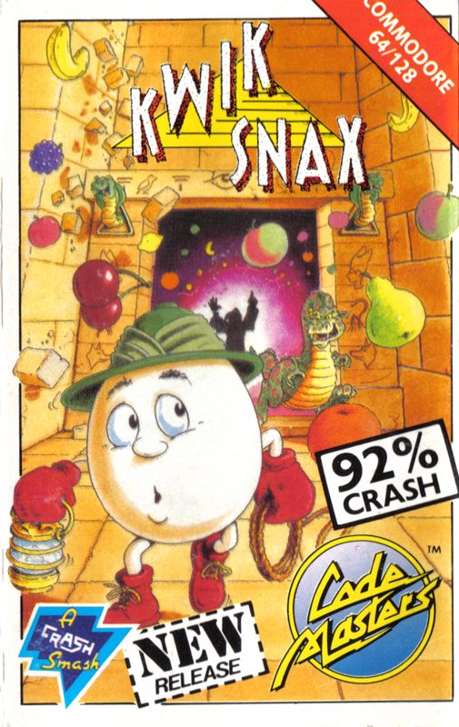 Front Cover for Kwik Snax (Commodore 64)