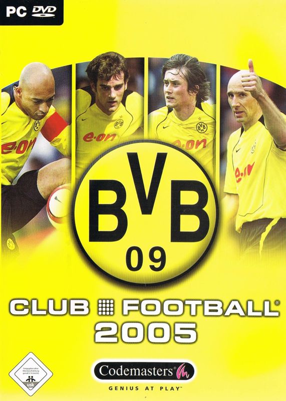 Front Cover for Club Football 2005 (Windows) (Borussia Dortmund version)