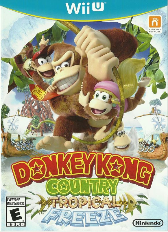 Front Cover for Donkey Kong Country: Tropical Freeze (Wii U)