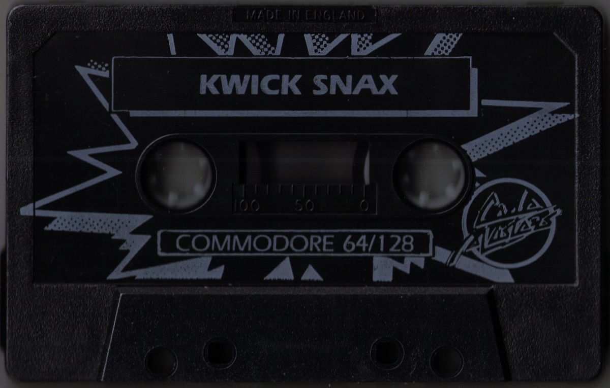 Media for Kwik Snax (Commodore 64)
