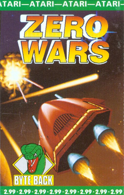 Front Cover for Zero Wars (Atari 8-bit)