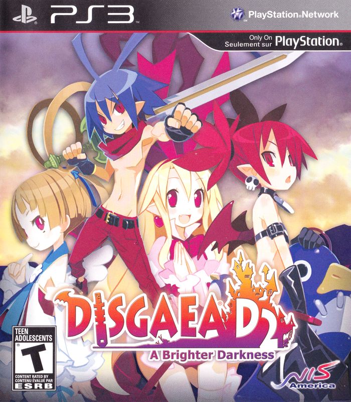 Front Cover for Disgaea D2: A Brighter Darkness (PlayStation 3)