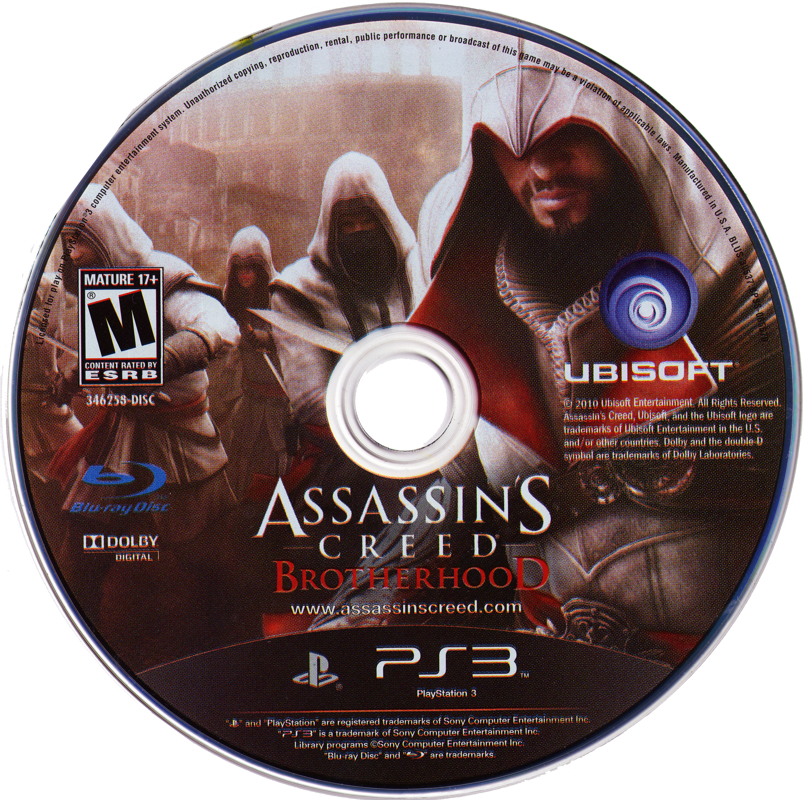 Media for Assassin's Creed: Brotherhood (PlayStation 3)