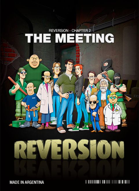 Front Cover for Reversion: Chapter 2 - The Meeting (Linux and Windows) (Desura release)