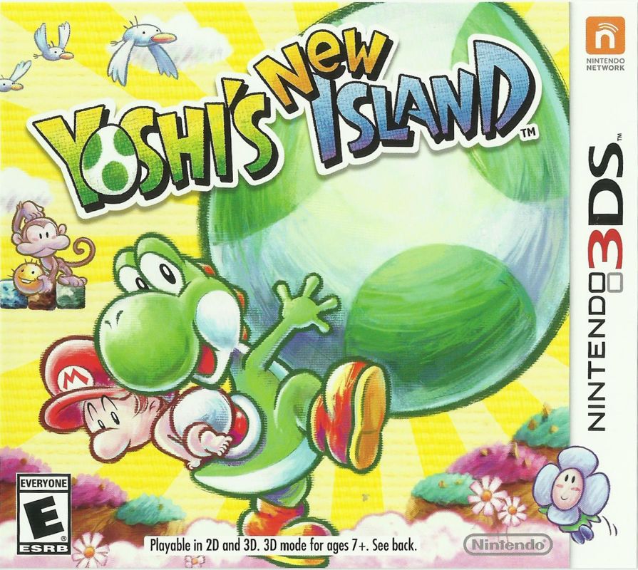 Front Cover for Yoshi's New Island (Nintendo 3DS)