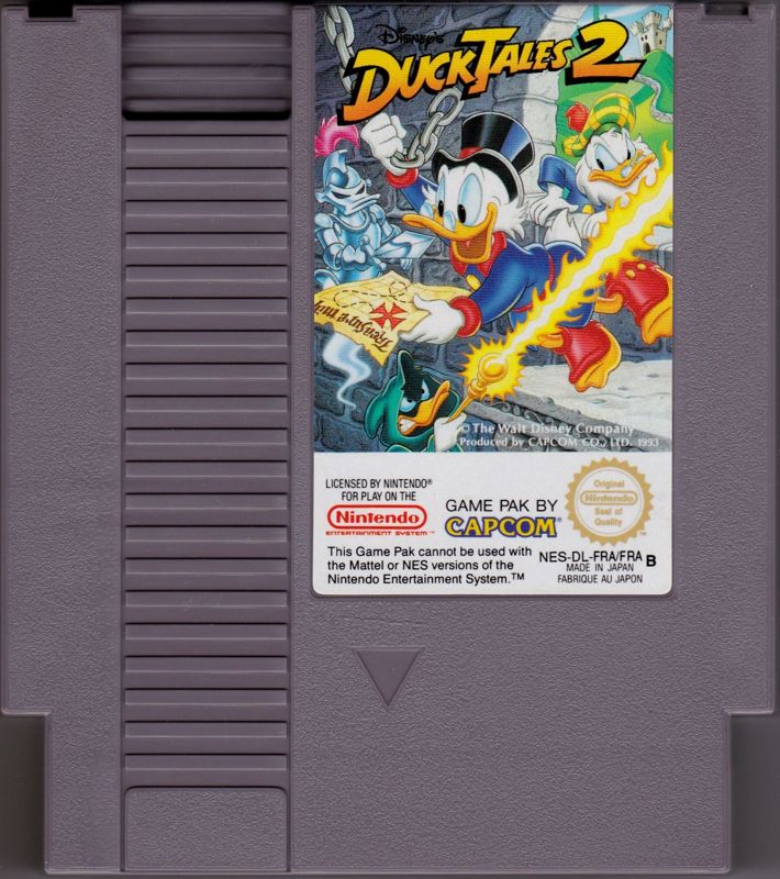 Media for Disney's DuckTales 2 (NES): Front