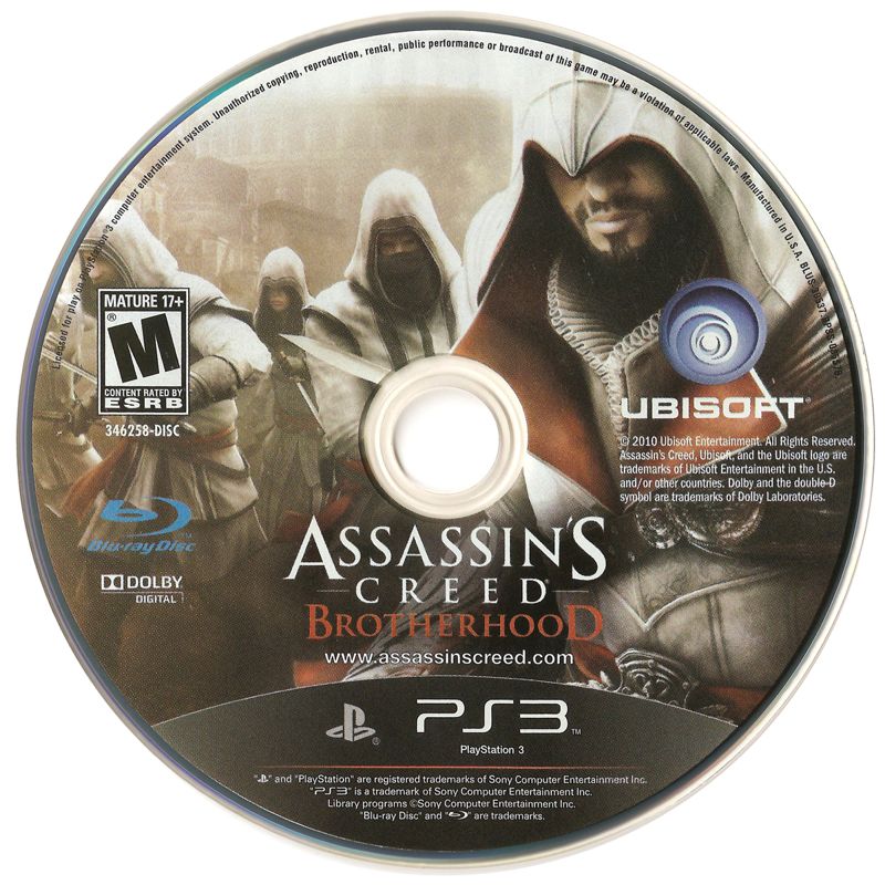 Media for Assassin's Creed: Brotherhood (PlayStation 3)