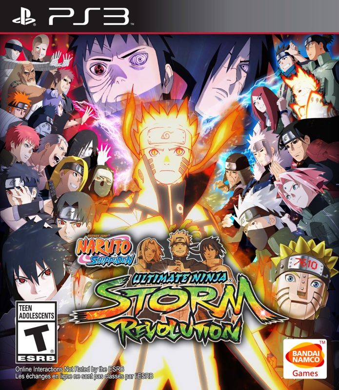Naruto Shippuden: Ultimate Ninja Storm Revolution cover or packaging  material - MobyGames