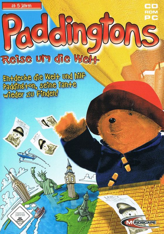 Front Cover for Paddington: The World Mystery Tour (Macintosh and Windows)