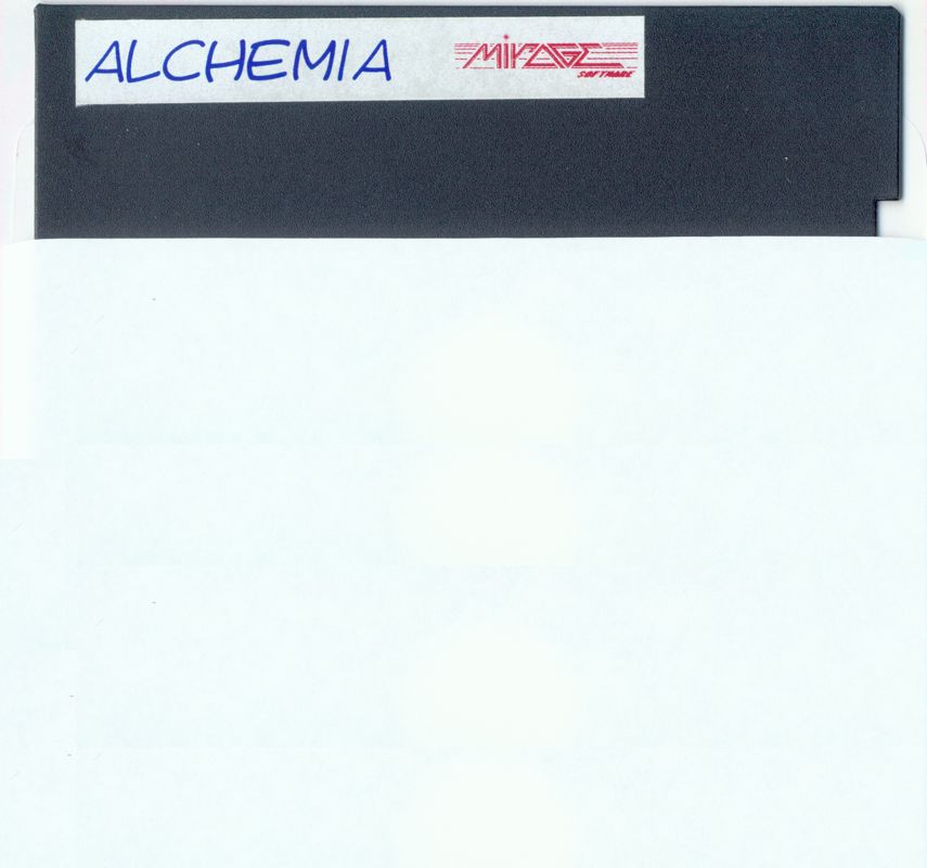 Media for Alchemia (Atari 8-bit) (5.25" disk release)