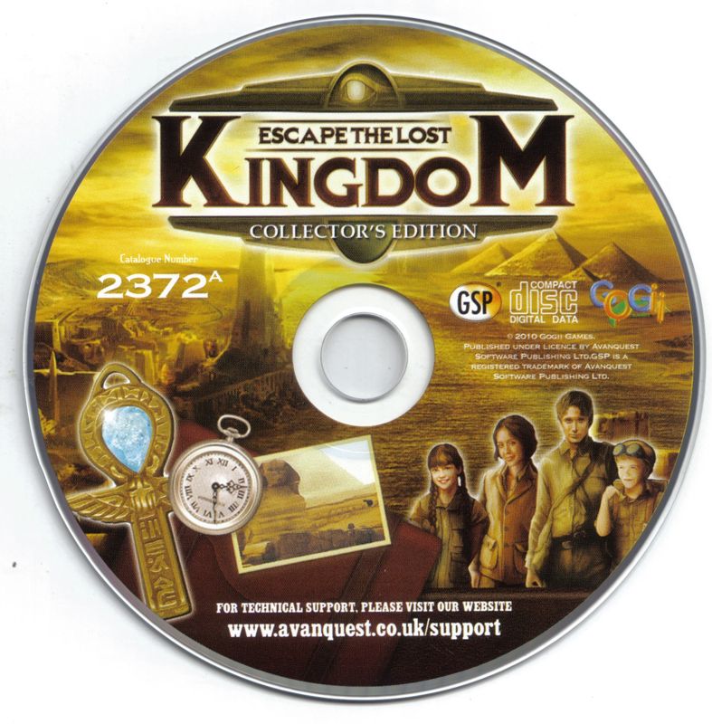 Media for Escape the Lost Kingdom (Collector's Edition) (Windows) (GSP release)
