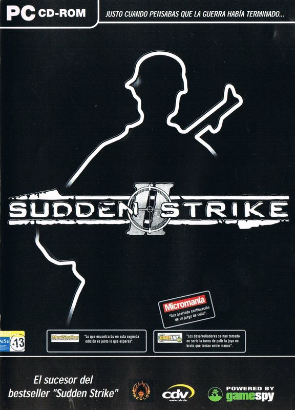 Front Cover for Sudden Strike II (Windows)