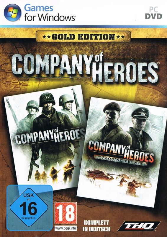Front Cover for Company of Heroes: Gold Edition (Windows) (re-release)