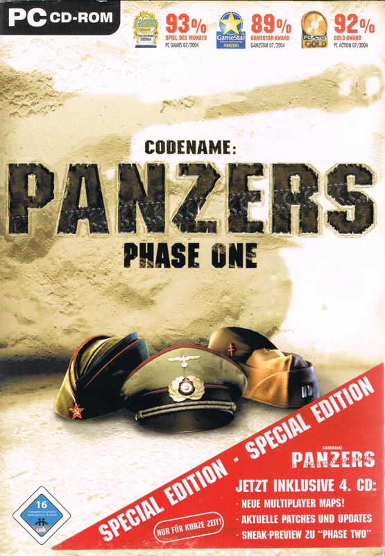 Front Cover for Codename: Panzers - Phase One (Special Edition) (Windows)