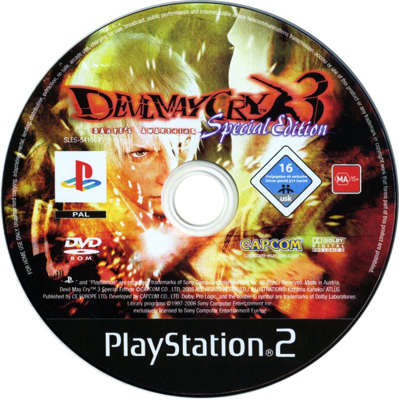 Devil May Cry 3: Dante's Awakening - Special Edition (2006) - MobyGames