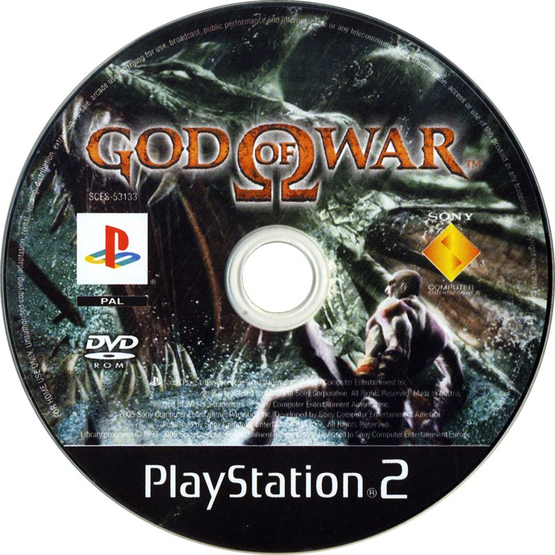 Media for God of War (PlayStation 2)