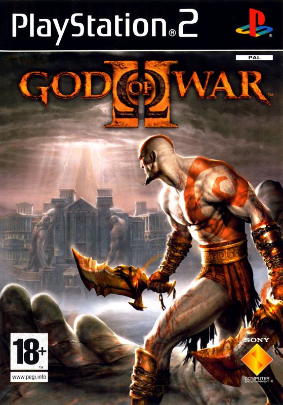 Front Cover for God of War II (PlayStation 2)