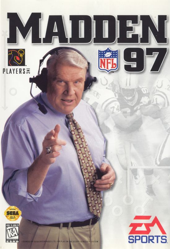 Madden NFL 97 - Sega Saturn Game