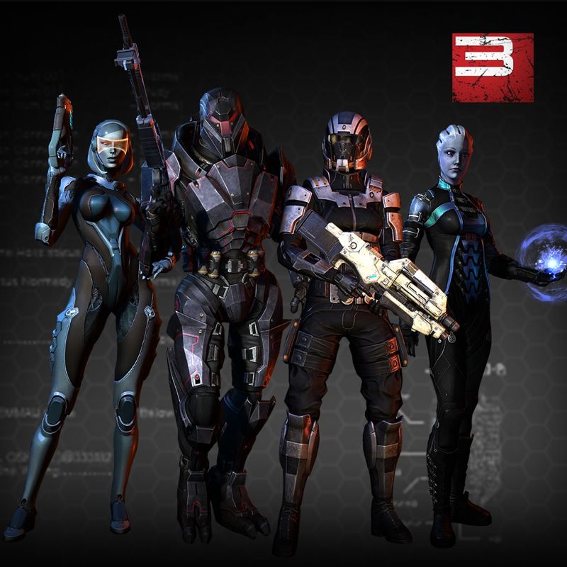 Front Cover for Mass Effect 3: Alternate Appearance Pack 1 (PlayStation 3) (PSN release (SEN))