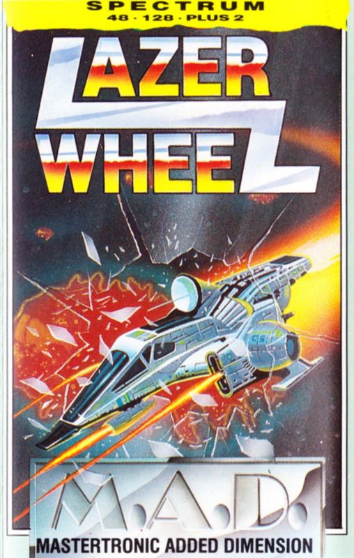 Front Cover for Lazer Wheel (ZX Spectrum)