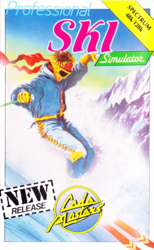 Front Cover for Professional Ski Simulator (ZX Spectrum)