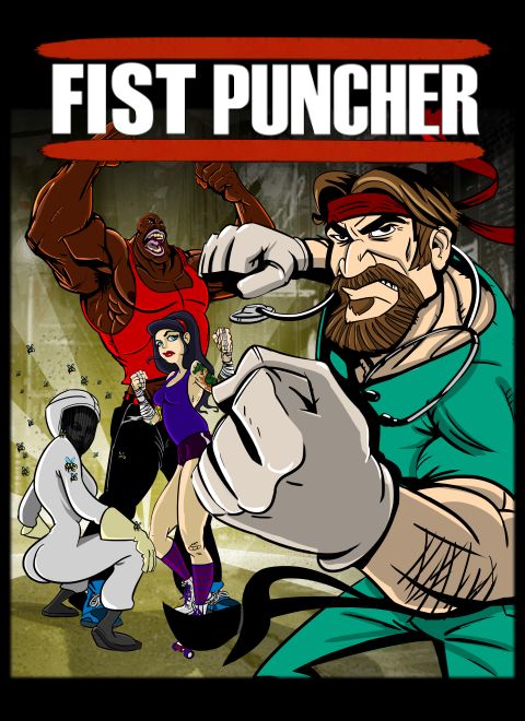 Front Cover for Fist Puncher (Windows) (Desura release)