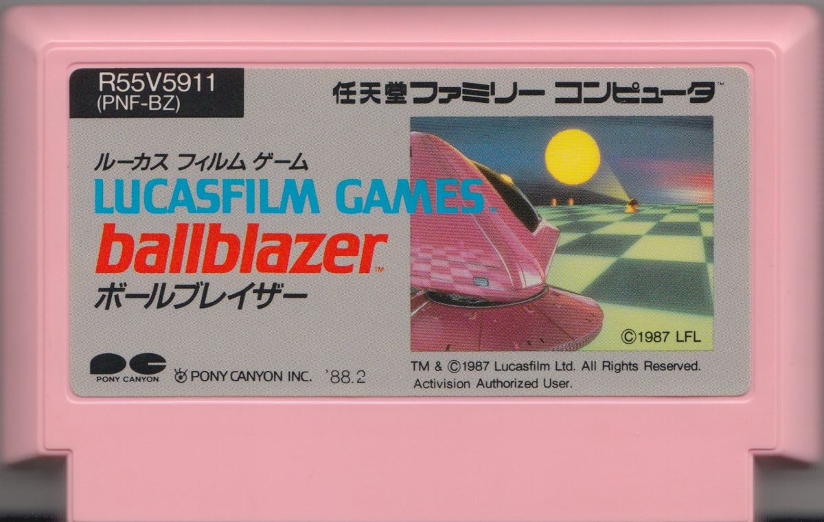 Media for Ballblazer (NES)