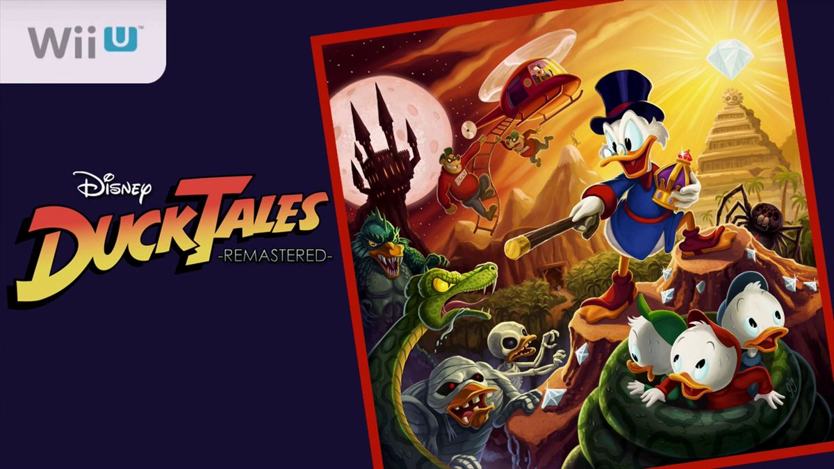 Front Cover for Disney DuckTales: Remastered (Wii U) (Nintendo eShop Release): 1st version