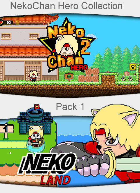 Front Cover for NekoChan Hero Collection (Windows) (Desura release)