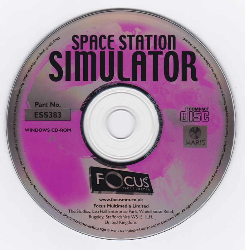 Media for Space Station Simulator (Windows) (Focus Multimedia release)