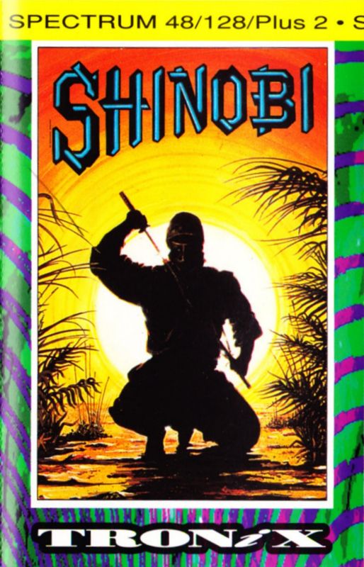 Front Cover for Shinobi (ZX Spectrum)