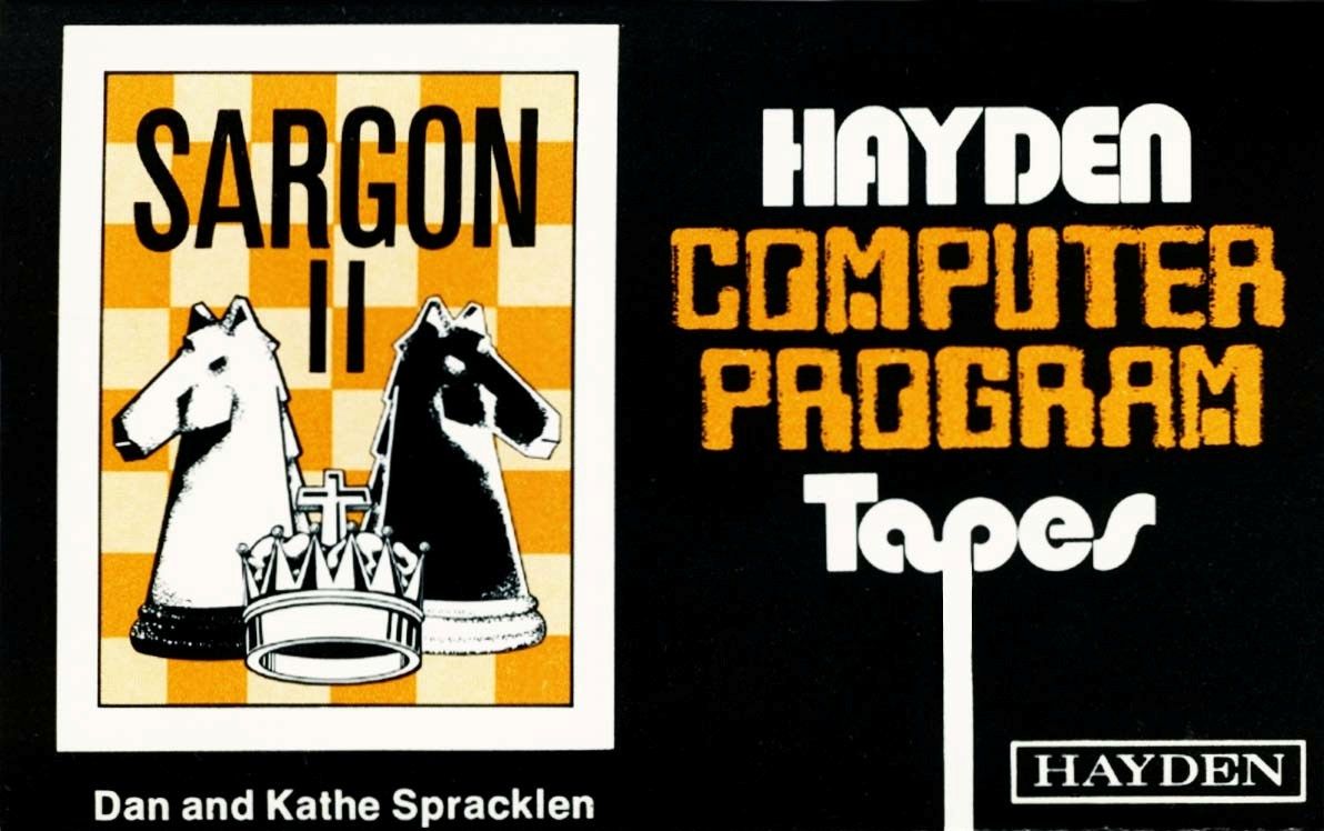 Front Cover for Sargon II (TRS-80)