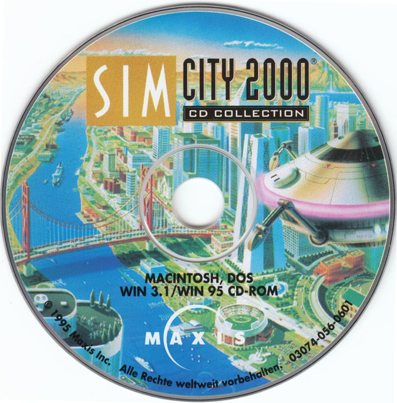 Media for SimCity 2000: CD Collection (Windows 3.x)